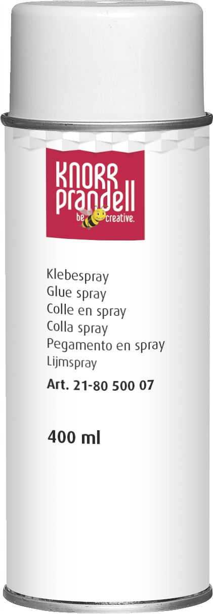 Lepidlo ve spreji Knorr Prandell 400ml na textil silné