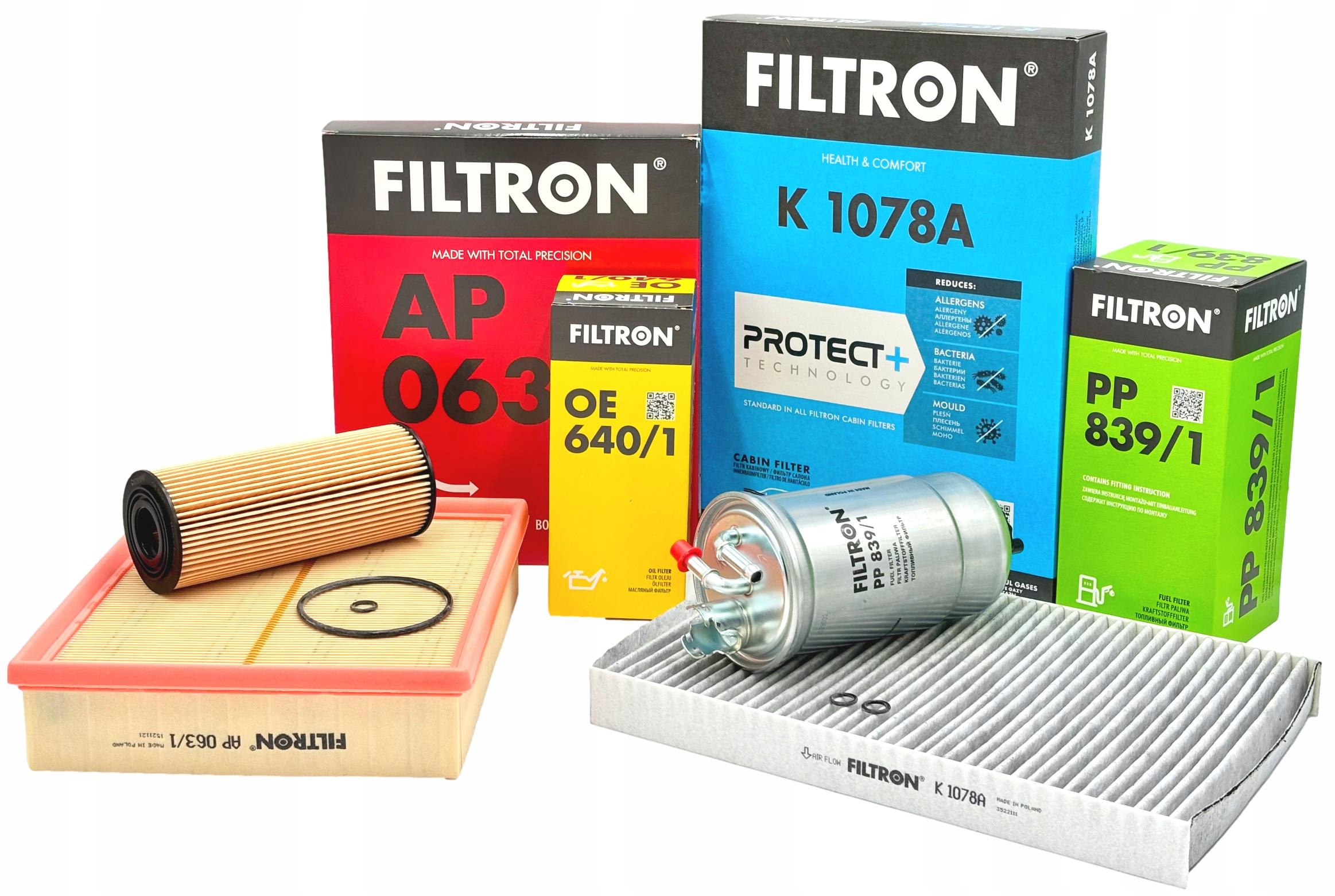 Filtron Sada Filtrů Audi A6 C5 1.9 Tdi 130 Km Awx Avf