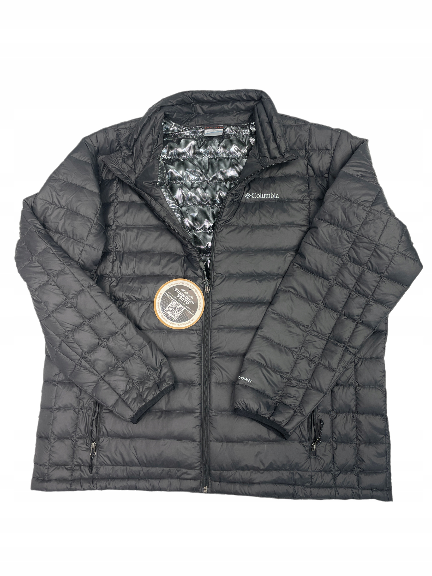 Termoaktywna kurtka czarna Columbia XXL Unisex
