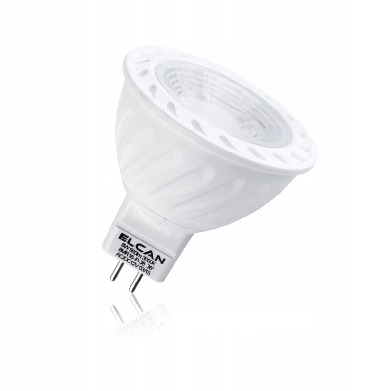 

Żarówka Led MR16 12V 8W 35W 3000K Ciepła GU5,3
