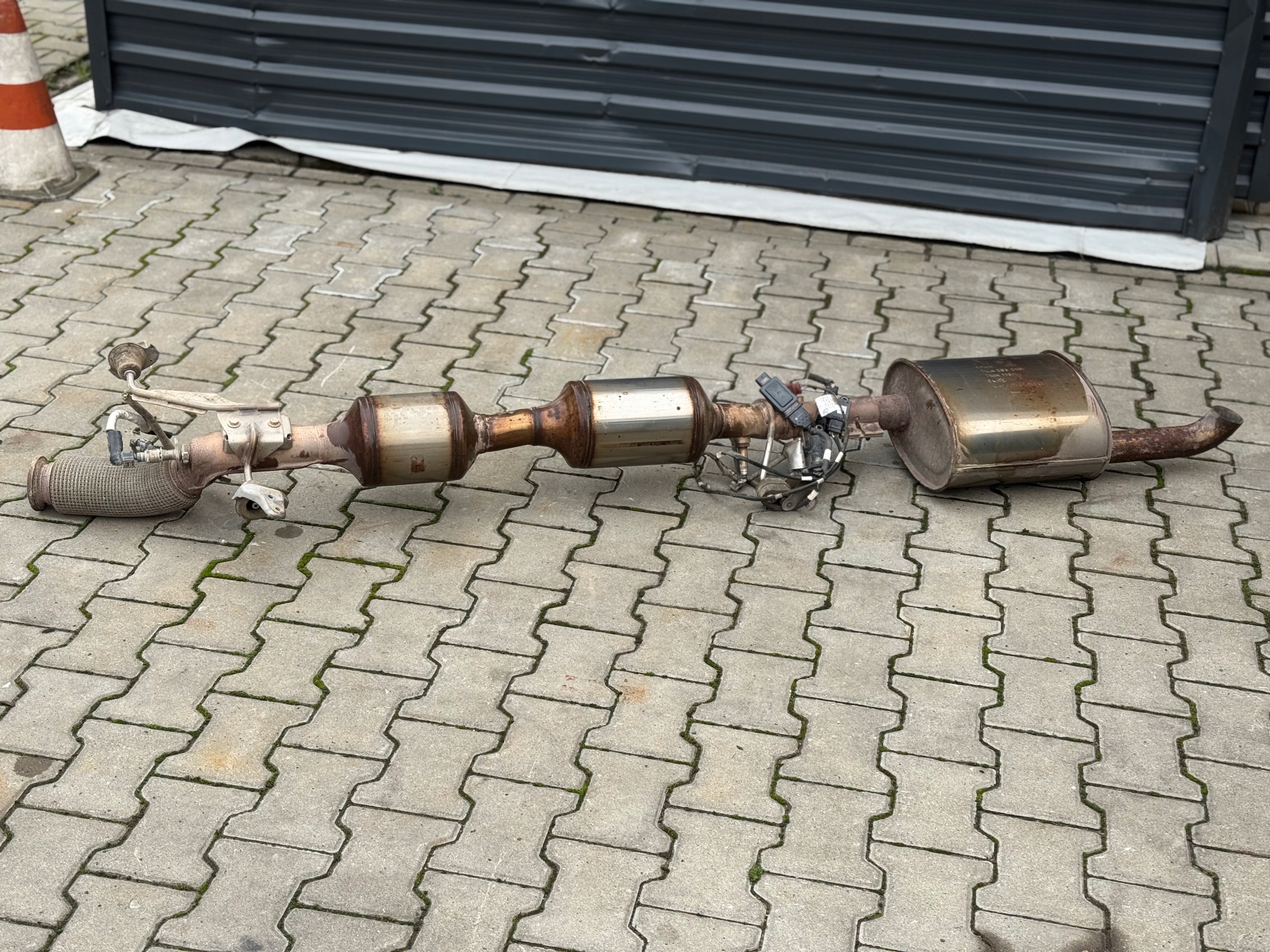 VW TRANSPORTER T6 T6.1 catalyst DPF 7LA131701C 7LA131780B