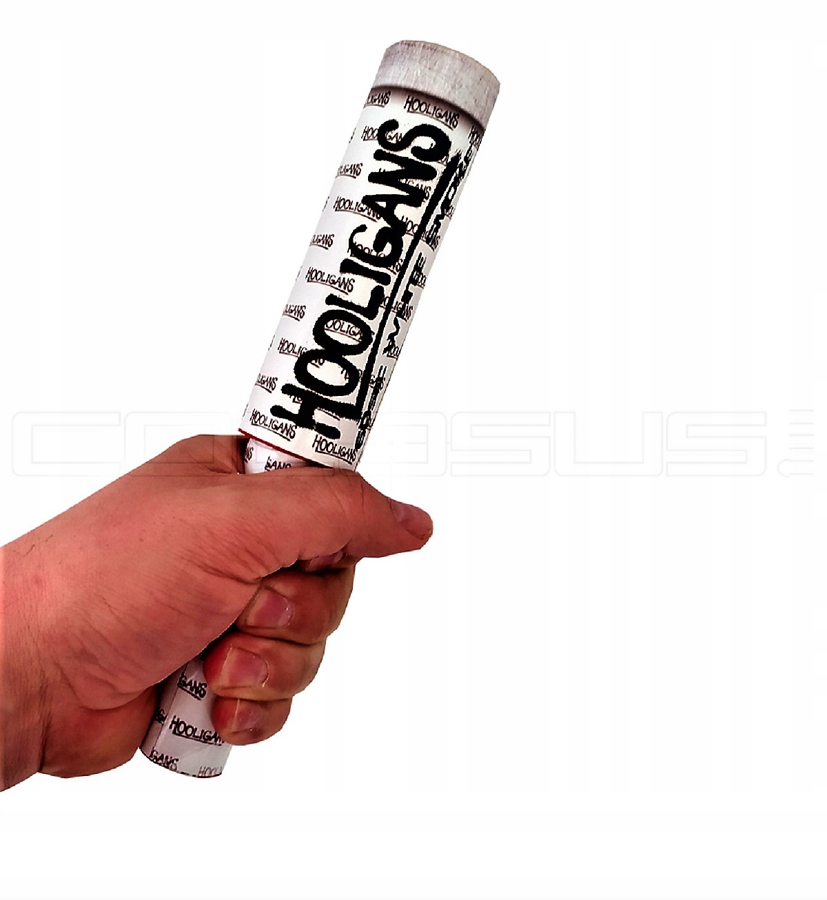 

Mocna Świeca Dymna Biała Hooligans HDP60 Z Rączką