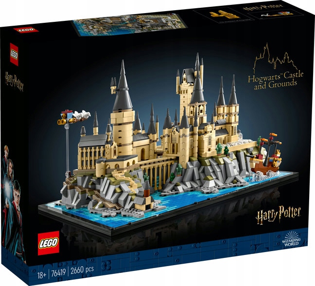 Lego 76419 Harry Potter Zámek Hogwarts A Blána