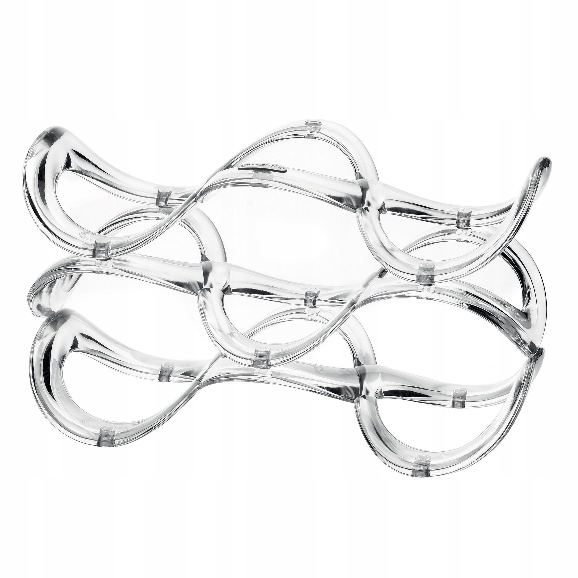 Guzzini Icons Stojan na víno Transparentní