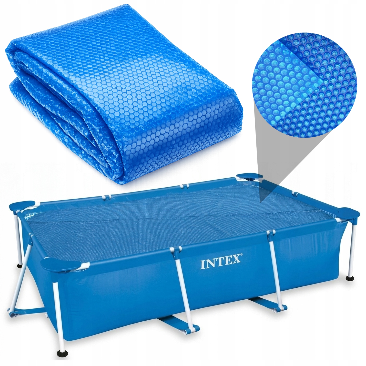 220µm Fólie solární topná podložka do bazénu Prism Frame 300x200 cm Intex