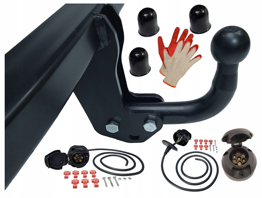 MARKOWY HAK HOLOWNICZY+WIĄZKA do VOLKSWAGEN VW GOLF 7 VII HATCHBACK 2012-20 Homologacja tak