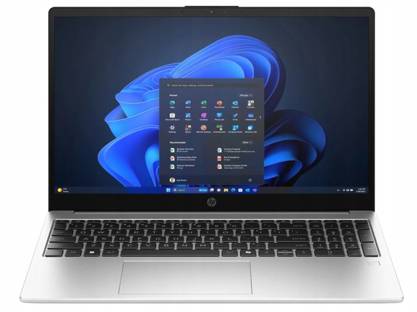 Laptop Hp 255R G10 Ryzen 5 7535U 15,6" Fhd 16GB 512SSD W11Pro