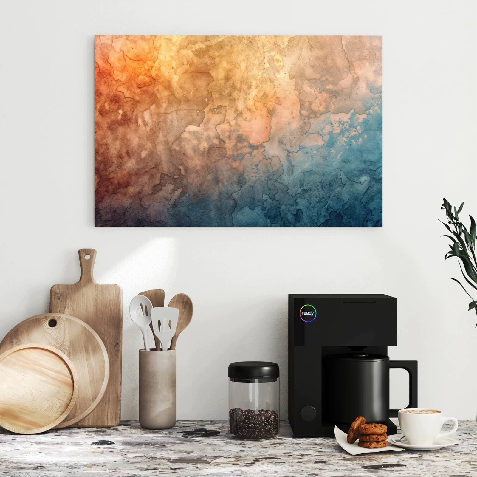 Magnetická tabule Umění akwarelová 60 × 40 cm