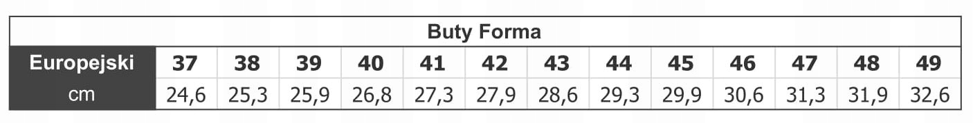 FORMA BUTY NERO 42 Producent Forma