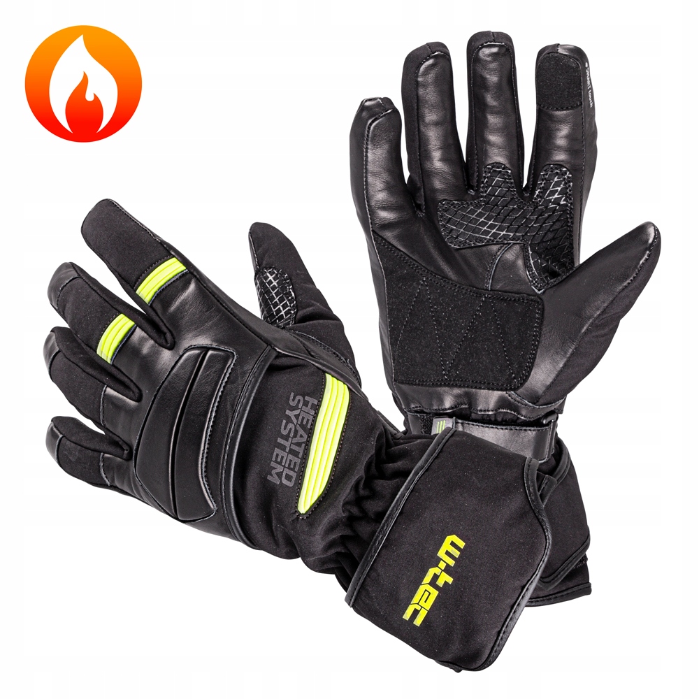 

Rękawice Motocyklowe Podgrzewane W-tec HEATride L