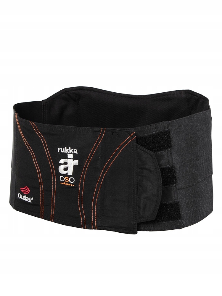 PAS NERKOWY Z PROTEKTOREM RUKKA D3O CZARNY ROZ. S