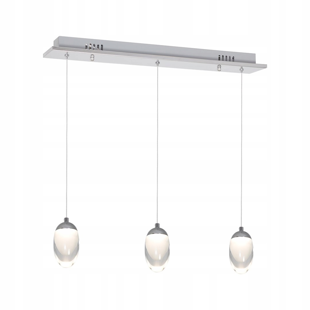 Závesná lampa Milagro Ovo Chrom 15W Led Neutrálna 4000K IP20