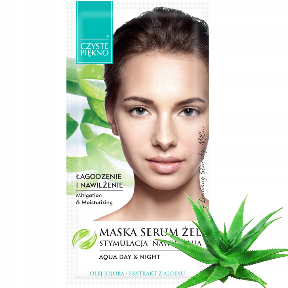 

Czyste Piękno Maseczka Serum łagodzenie i nawilża