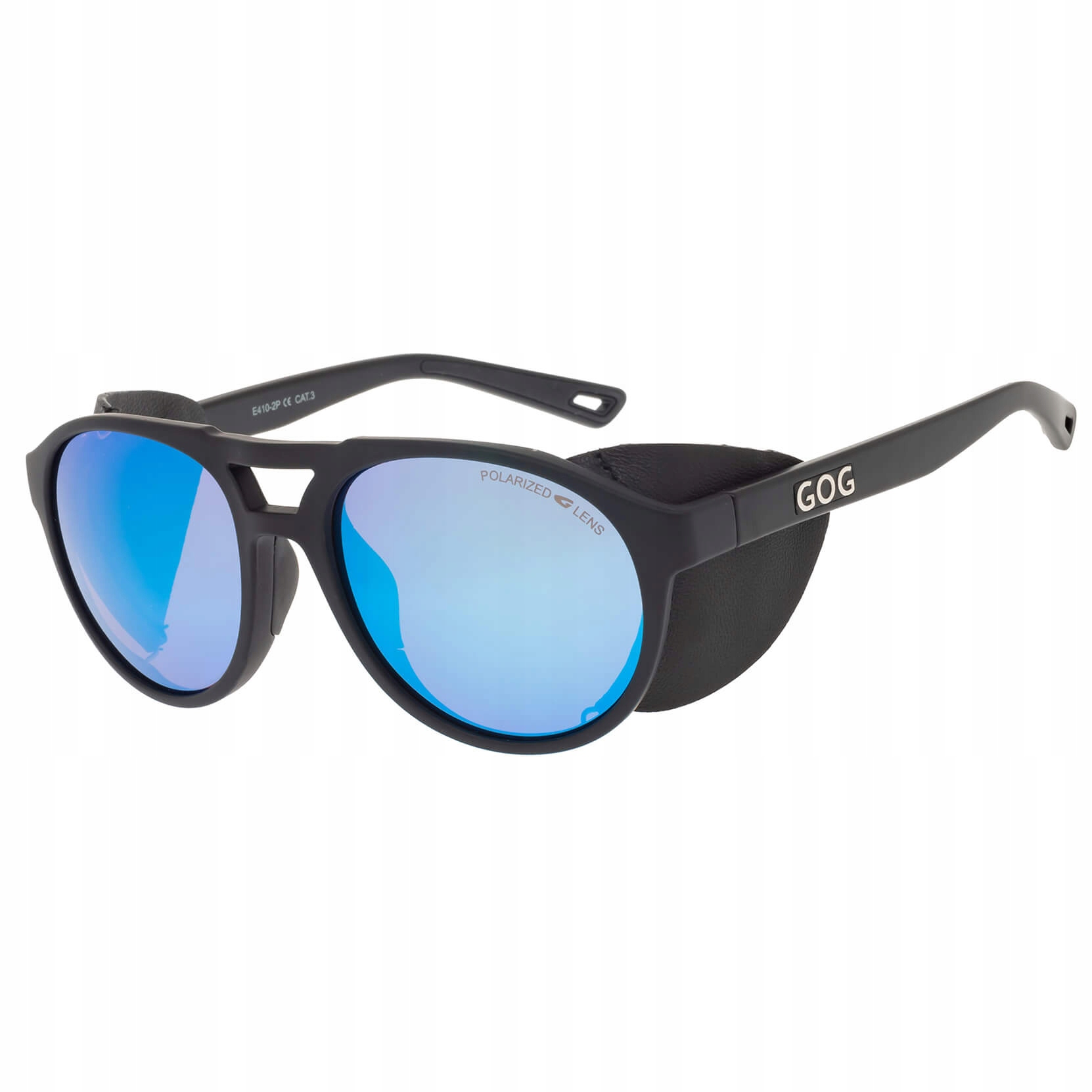 Lodowcowe Okulary Przeciwsłoneczne Polaryzacyjne z osłonkami bocznymi Gog
