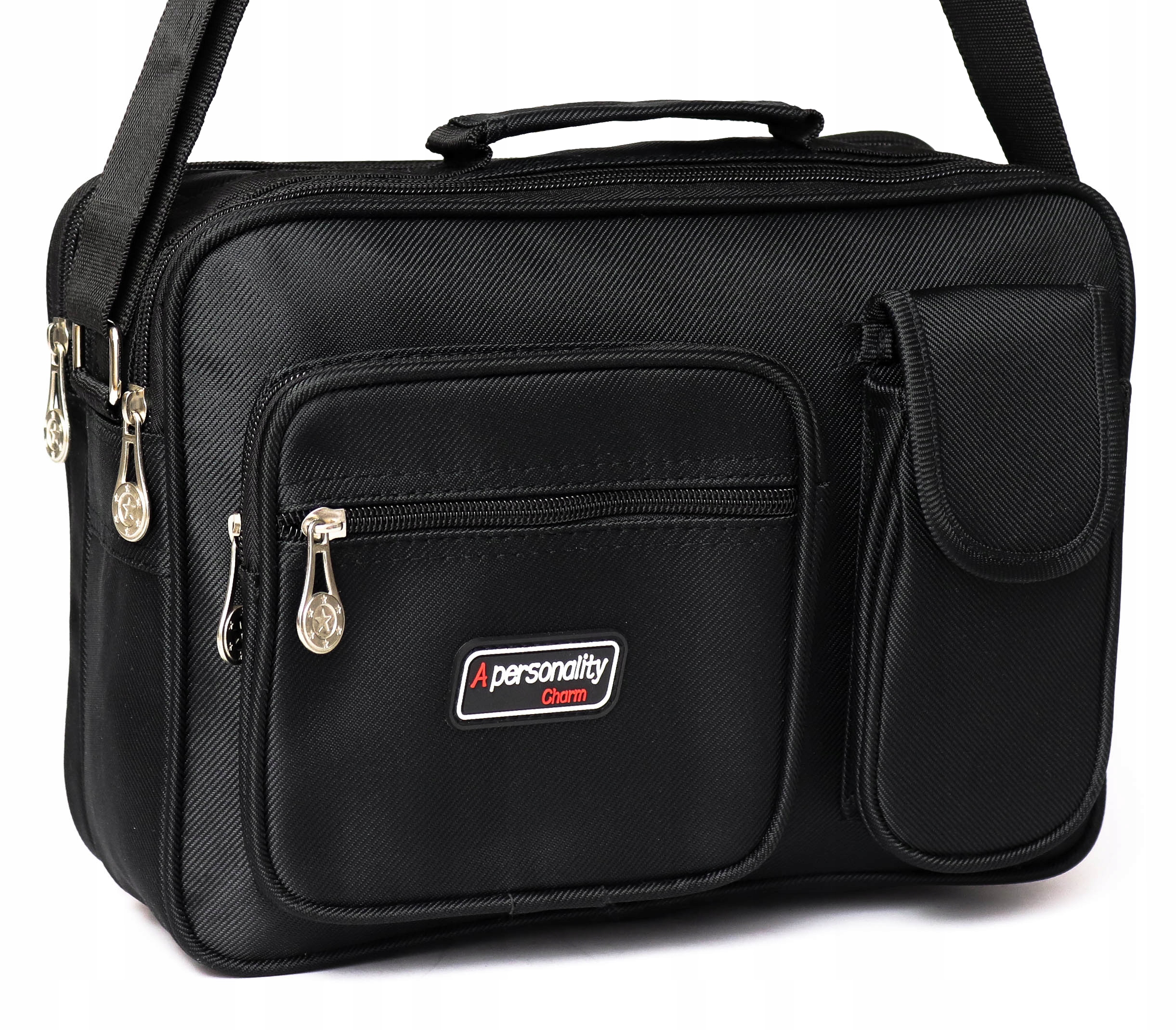 

Dwukomorowa Torba Męska Do Pracy Saszetka Sportowa