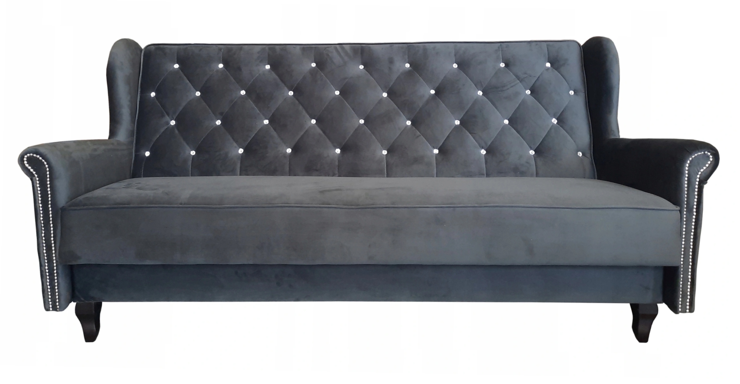 SOFA USZAK Z FUNKCJĄ SPANIA + KRYSZTAŁKI