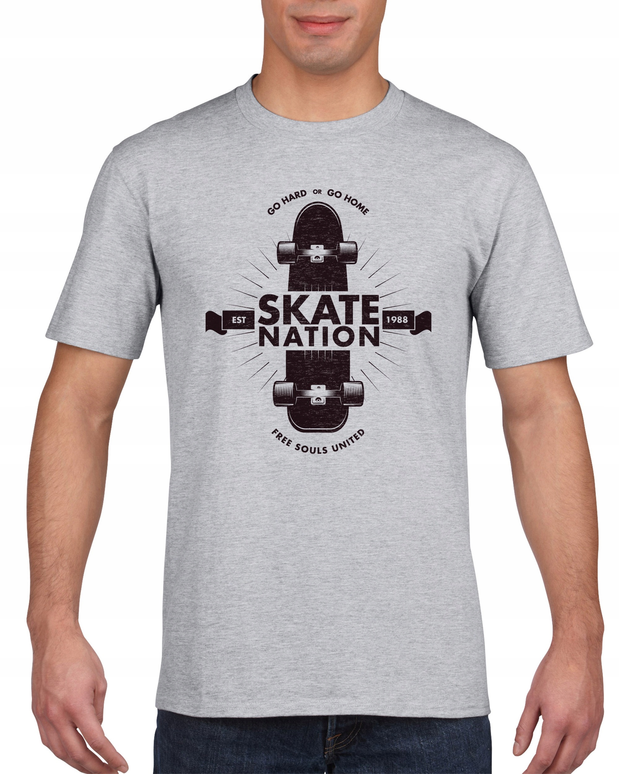

Koszulka męska Skate Nation S