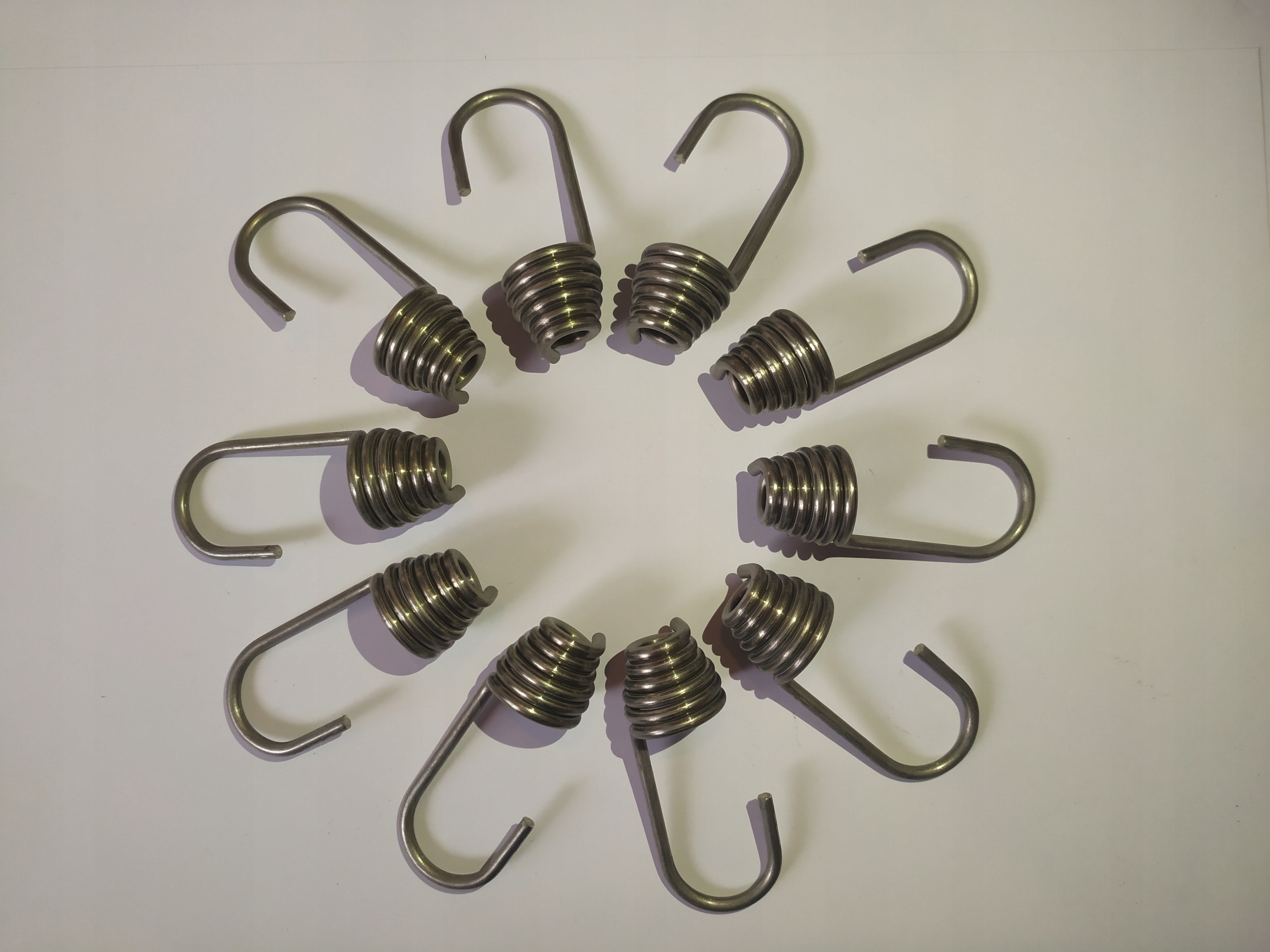 

Hak nierdzewny solidny sprężynowy 8mm Inox x10szt