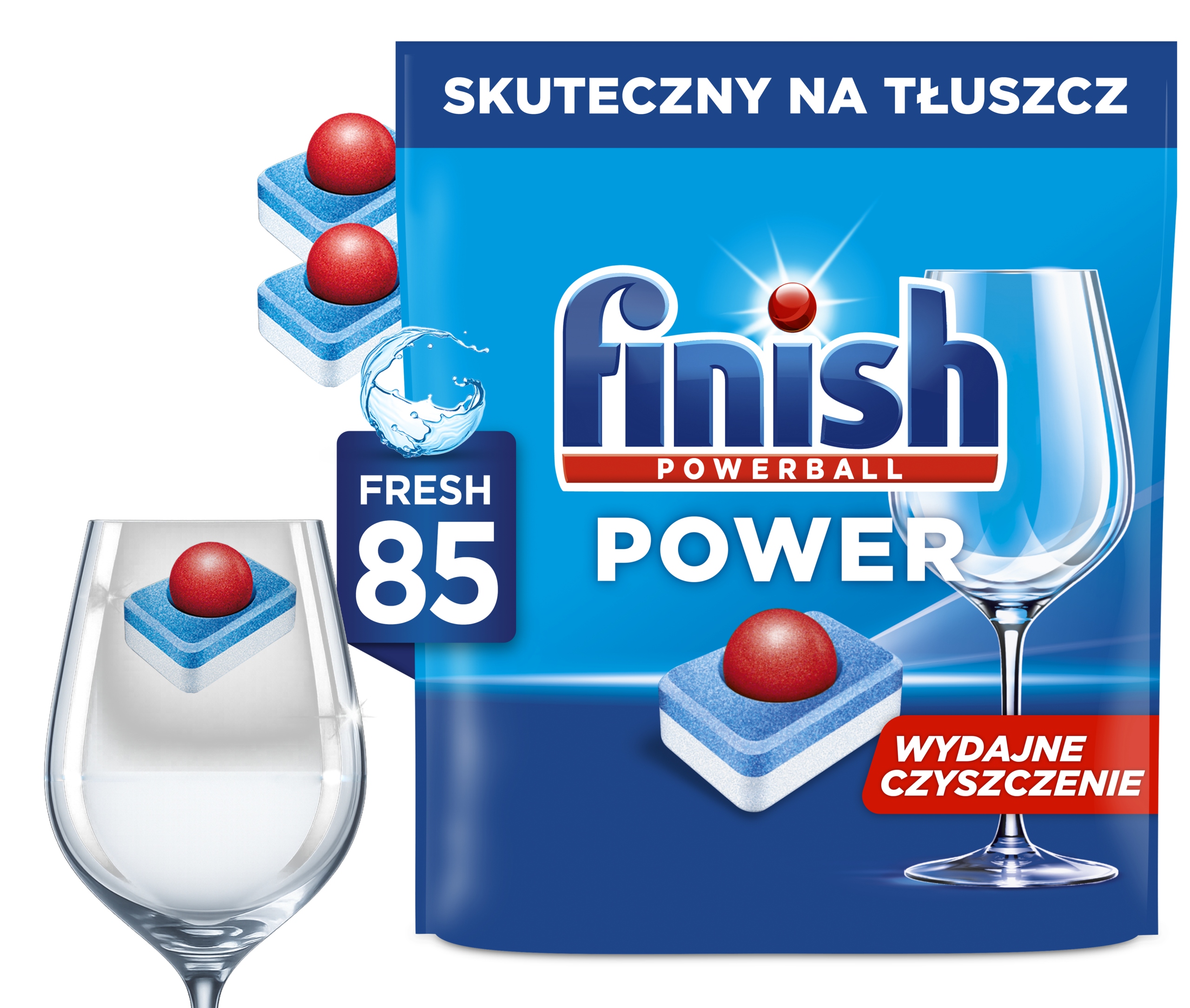 Levně Finish Tablety Do Myčky Power Fresh Na Nádobí Účinné Na Tuk 85x