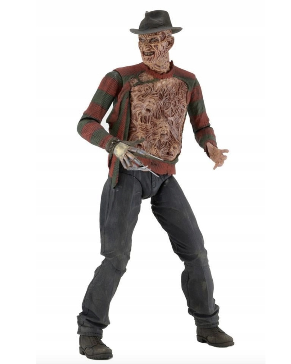 Polohovatelná figurka 1/4 48cm Freddy Krueger Noční můra v Elm Street Neca Unikát