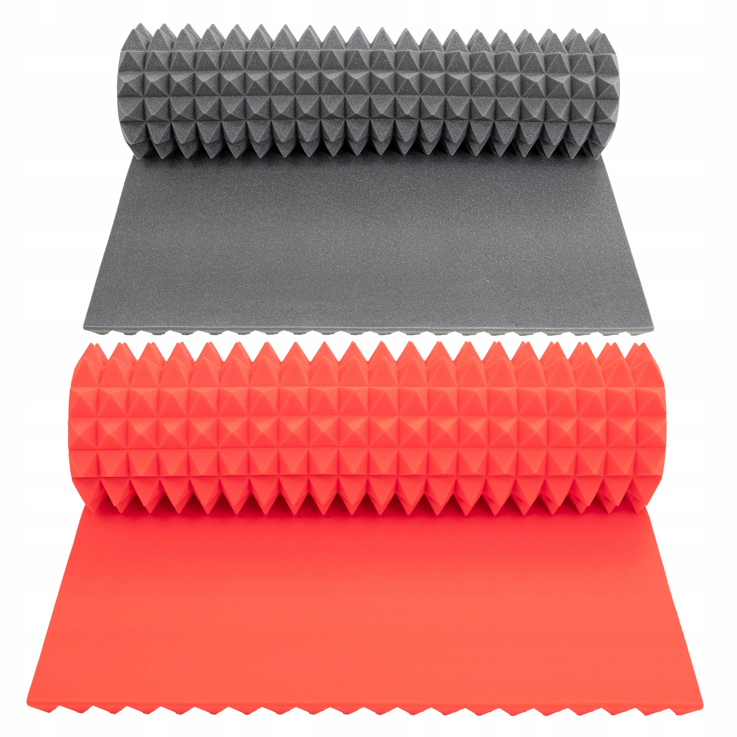 Akustické peny na stenu do štúdia s nepravidelným povrchom absorbéra