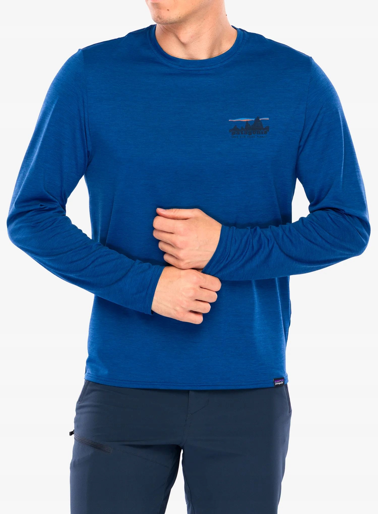 Patagonia L/s Cap Cool Daily Mikina bez kapuce 73 skyline S