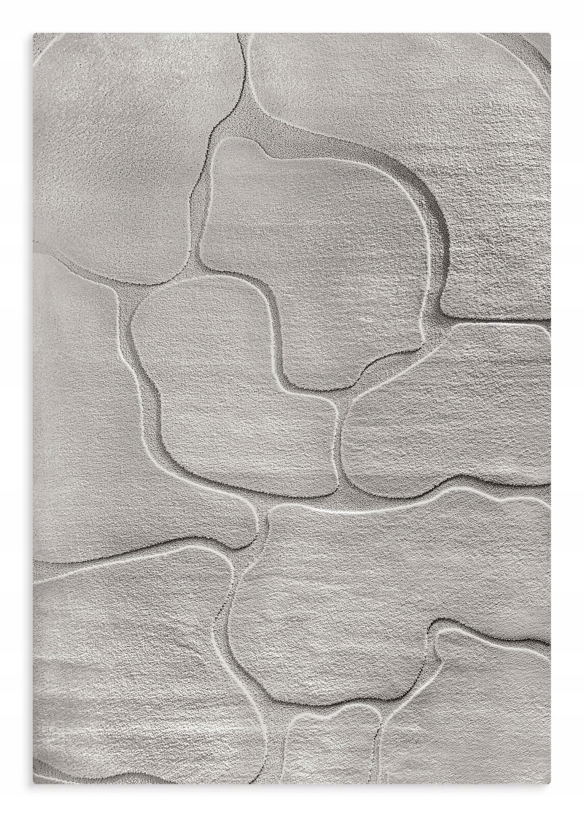 Dywan 200x290 cm srebrny nowoczesny geometryczny ALBA5 Eurofirany