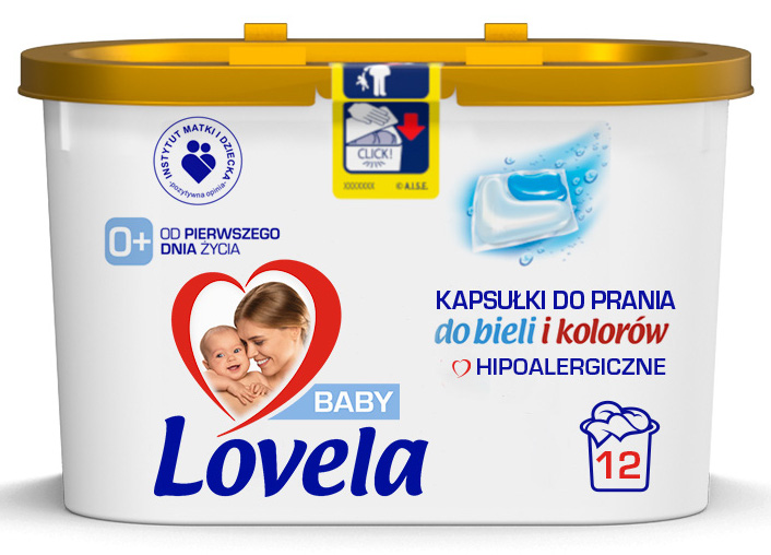

Lovela kapsułki do prania biel kolor 12 sztuk