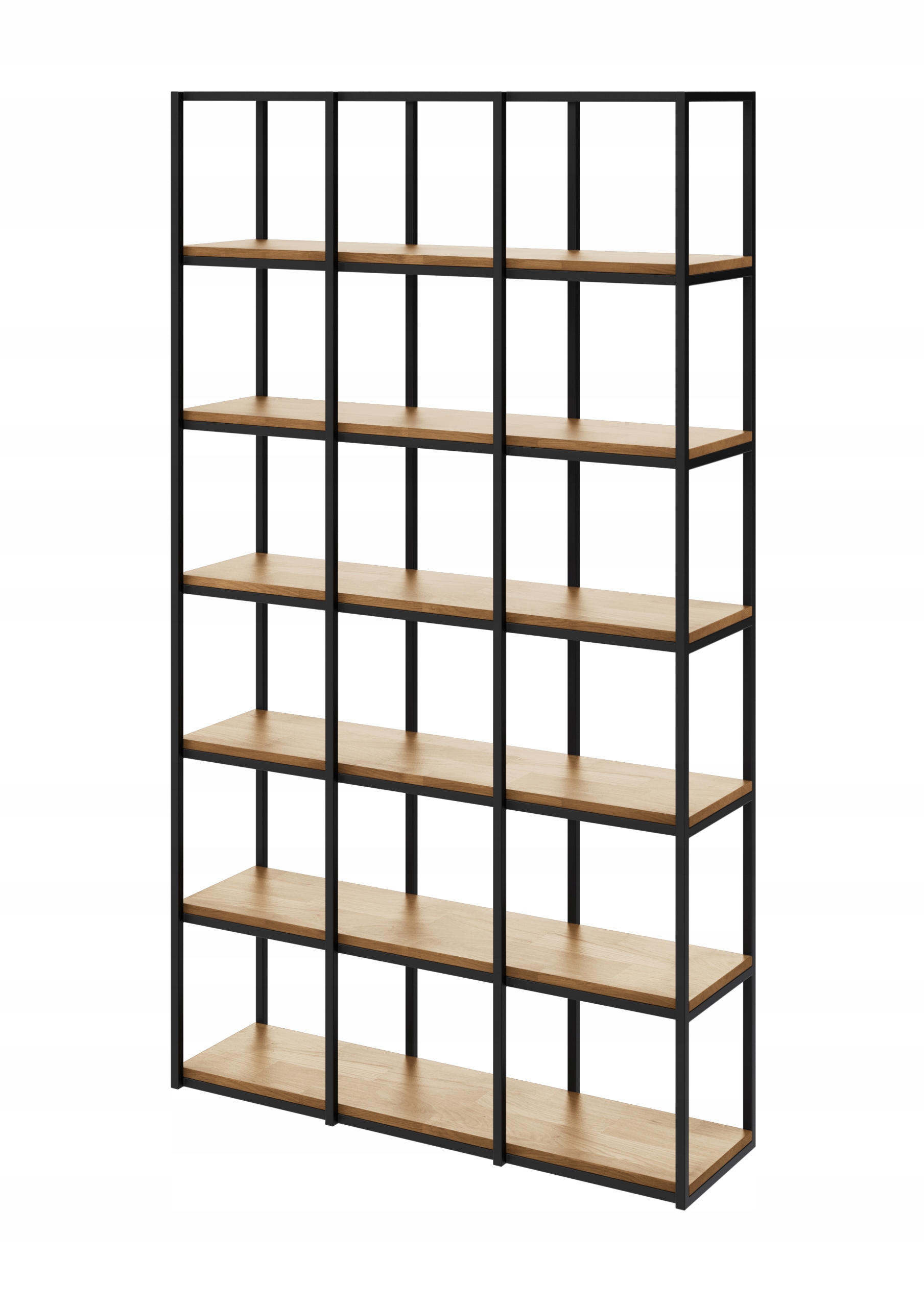 Regál Wood Box 212x120 Loft na knihy