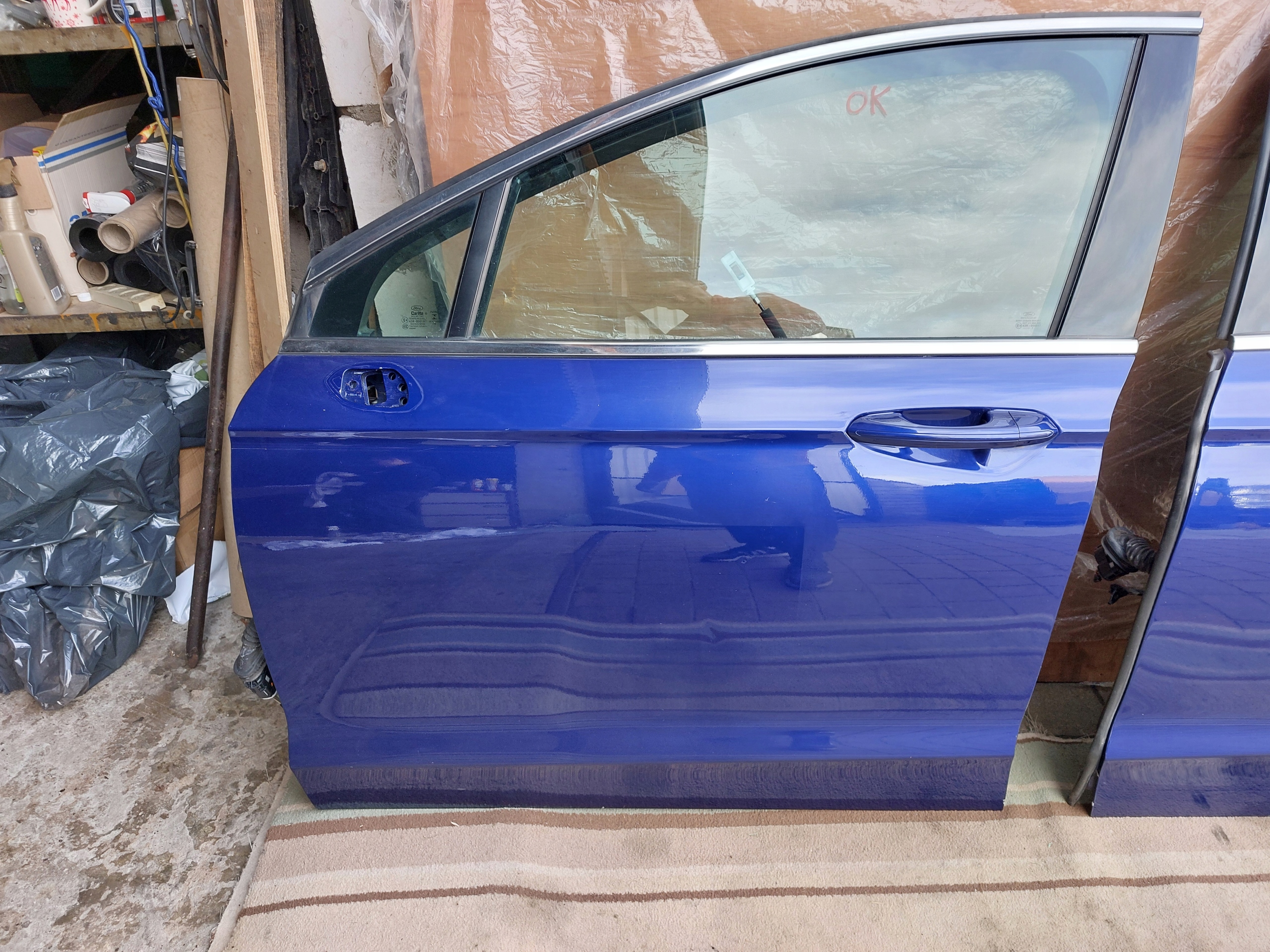 door left front rear part FORD MONDEO MK5 17r HB Deep Impact Blue