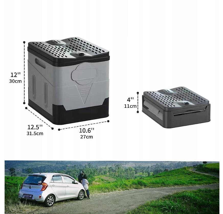 TOALETA KEMPINGOWA, PRZENOŚNA TOALETA, TOALETA DO UŻYTKU NA ZEWNĄTRZ Marka inna