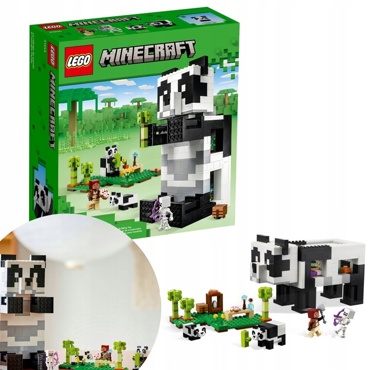 LEGO MINECRAFT REZERWAT PANDY 21245 Marka LEGO