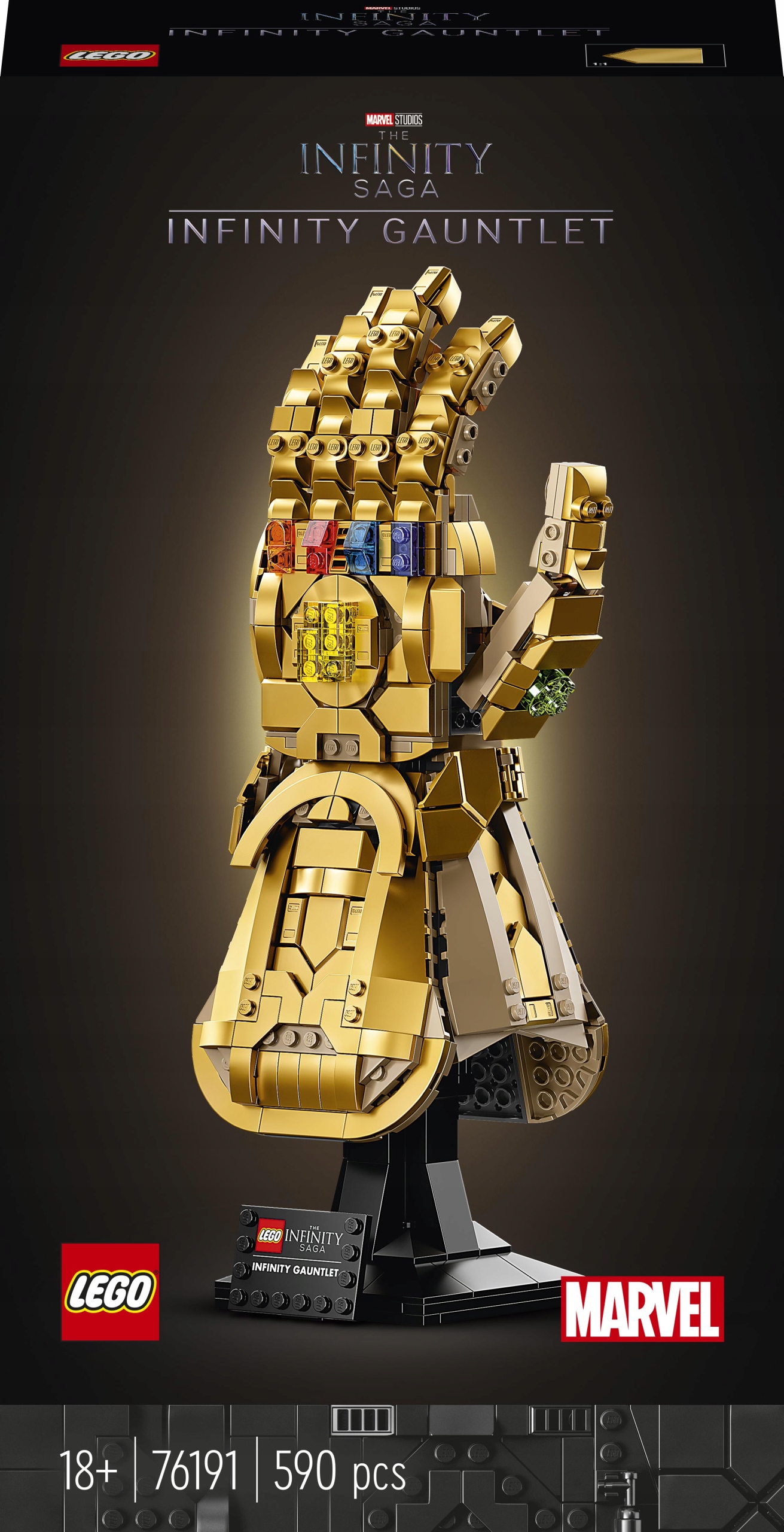 

Lego Heroes Rękawica Nieskończoności 76191