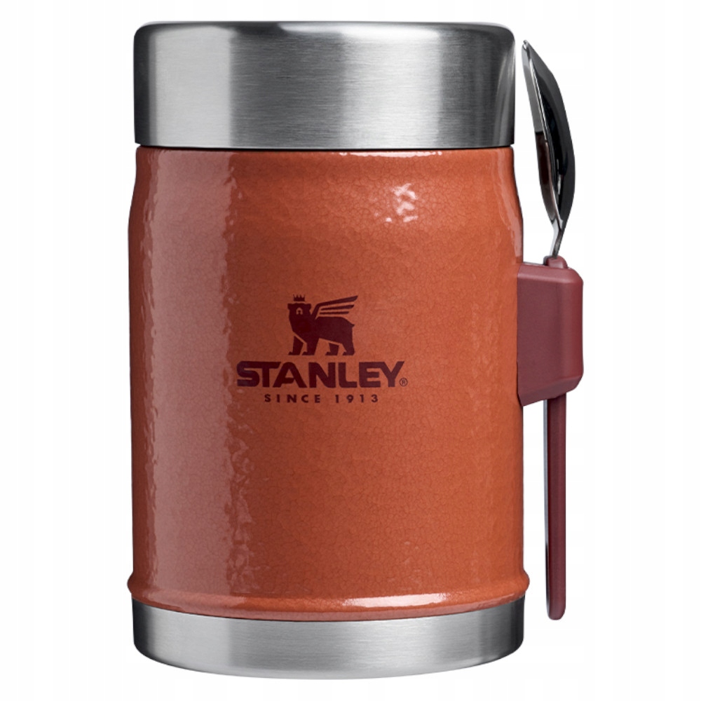 Stanley Classic Termos na oběd s příborem 0,4 l Hammertone Clay