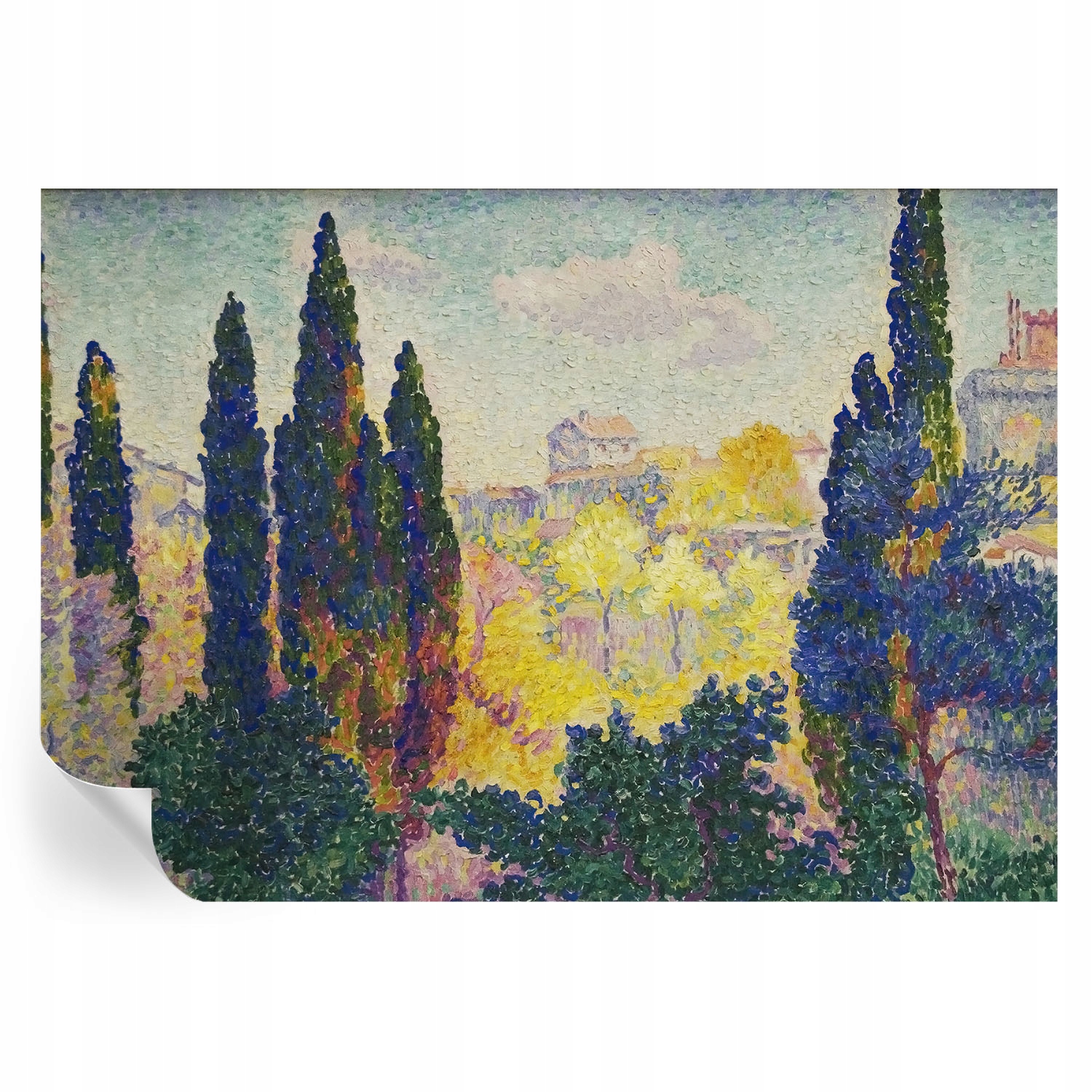 Foto Samolepiaca tapeta na stenu Mural impresionistické krajiny 208x146