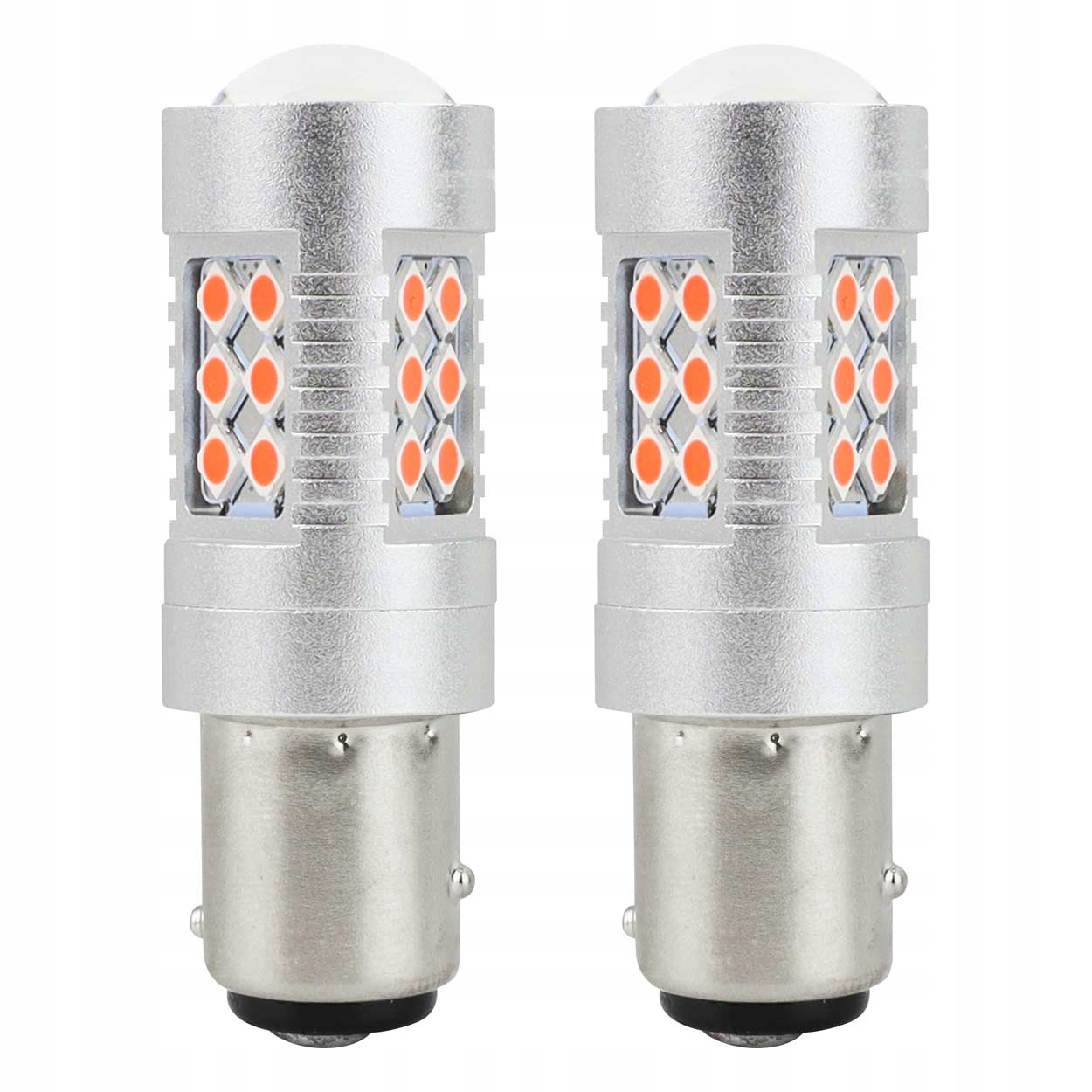 

Żarówka Żarówki P21/5W Czerwone BAY15D Canbus Led
