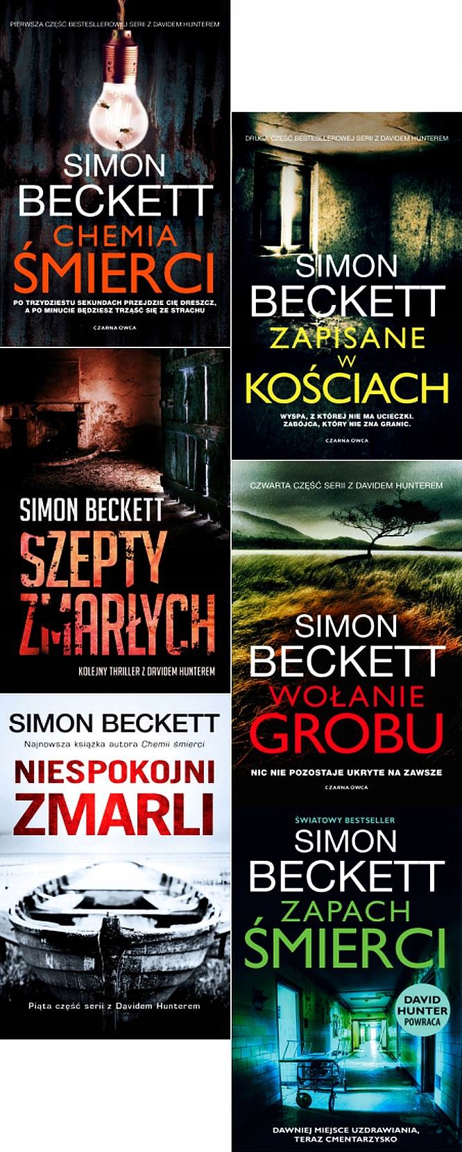 Beckett pakiet 6x Dr. David Hunter Chemia Śmierci-Zdjęcie-0