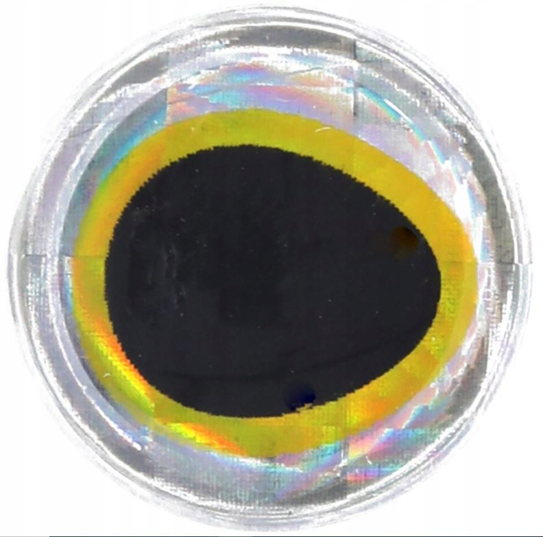 Ff Gene Oczy Jurassic 3D Silver-Yellow-Black 5mm