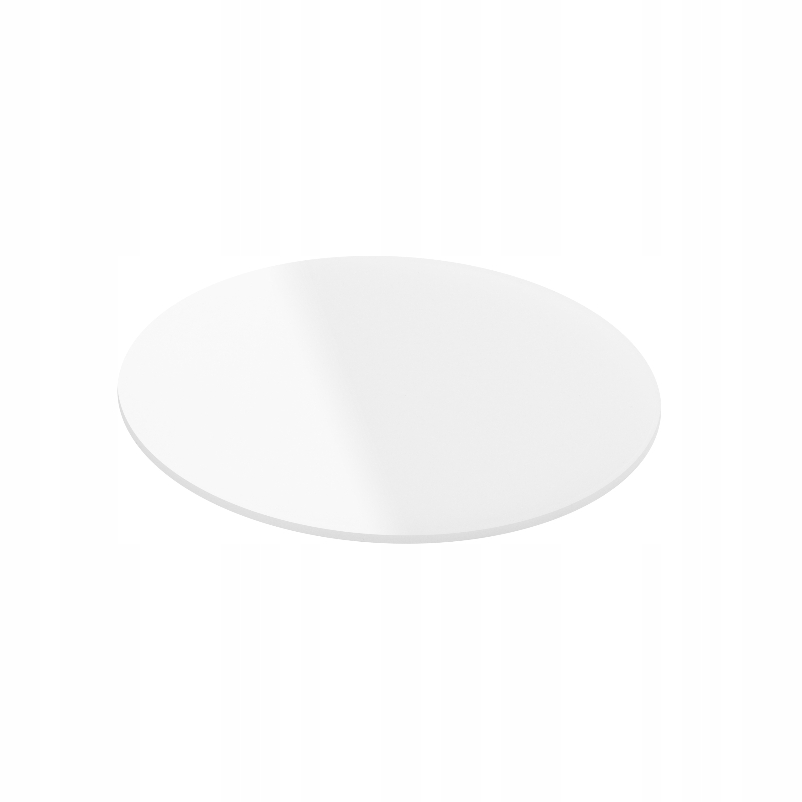 

Plexi Pleksi Plexa Mleczna Opal 3mm Koło Na Wymiar