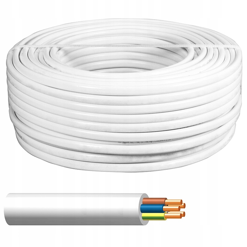 Okrúhly Kabel Ydy 5x2,5 750V 100 m