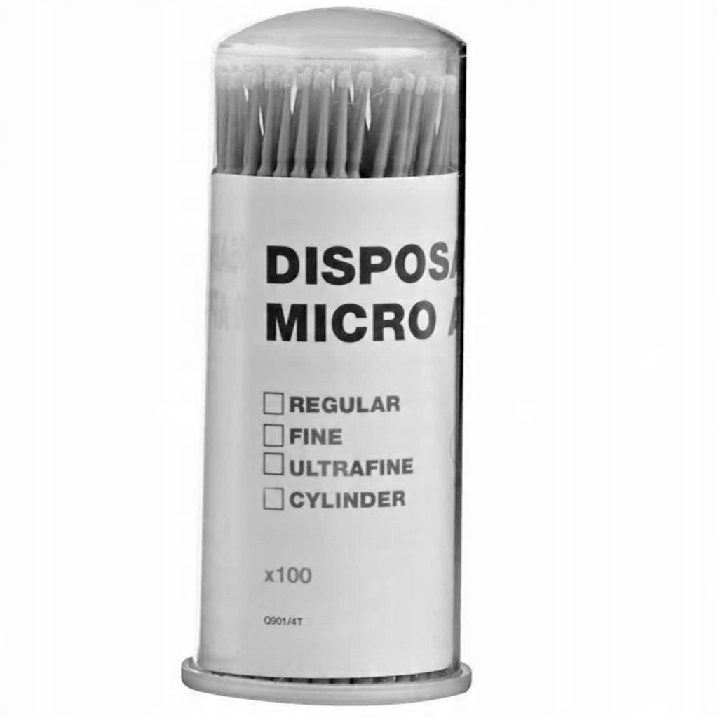 

Aplikatory Microbrush Szare 1,2mm 100szt.