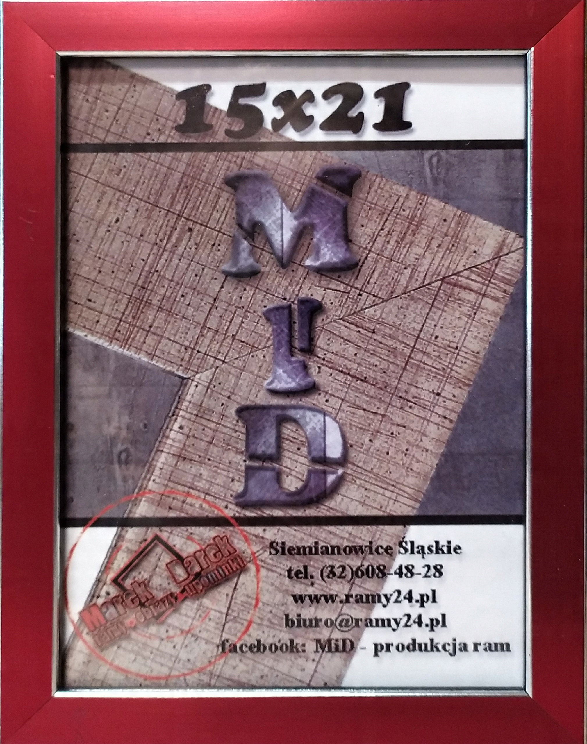 

Rama na wymiar producent oprawa 15x21