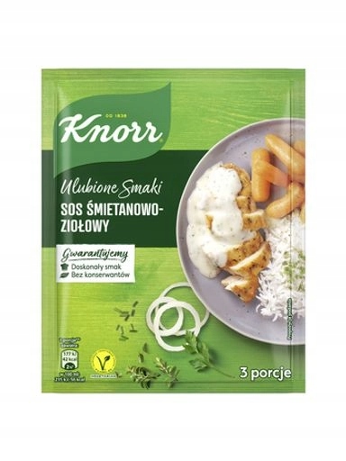 Levně 13 x Knorr oblíbené příchutě omáčka omáčky 29 g