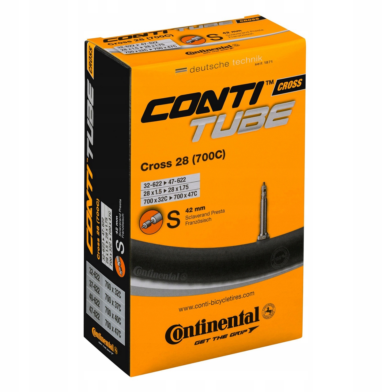 

Dętka Continental Cross 28 700x32-47C presta42