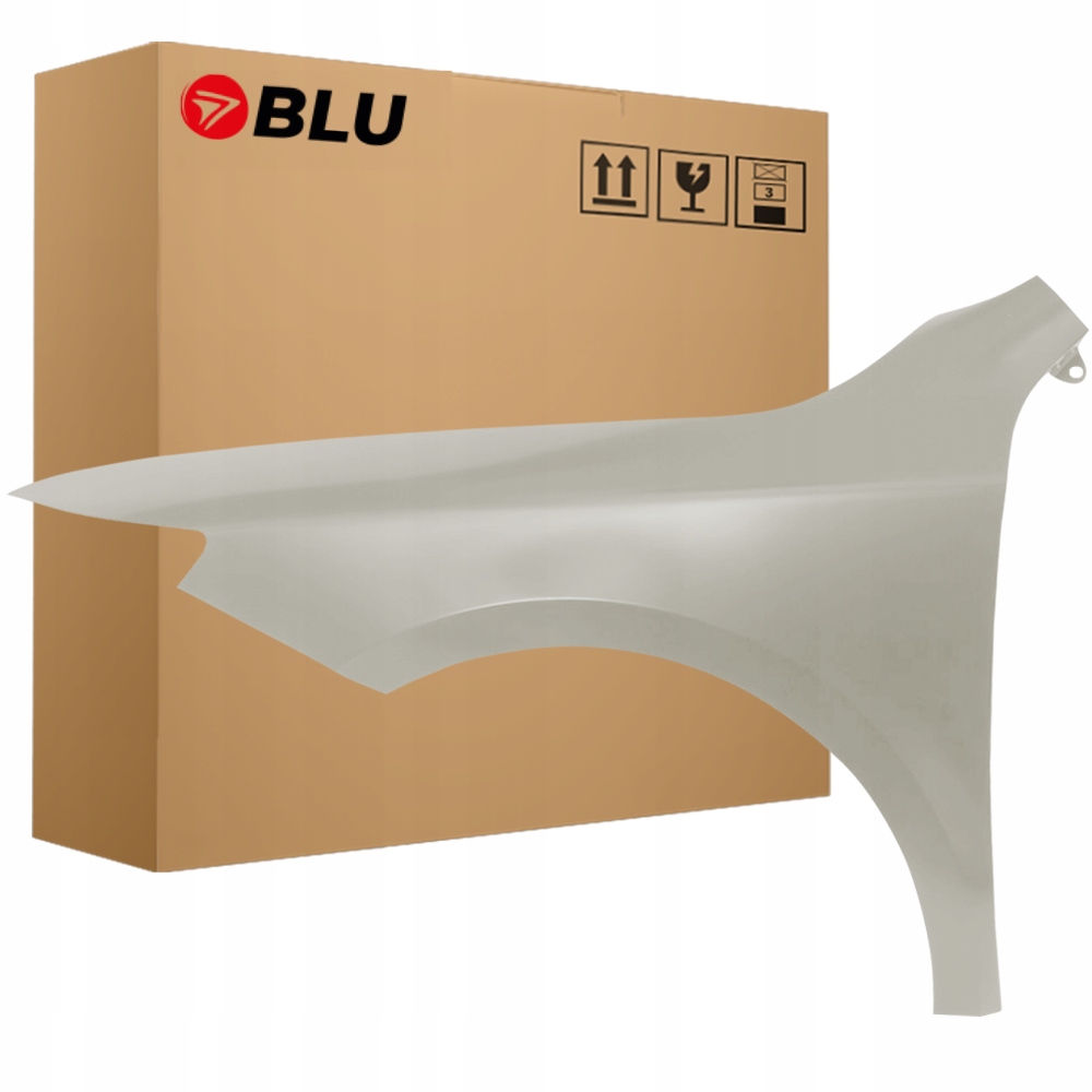 Blu Blatník Škoda Superb II 3T Lift LF8H levý hnědý 13-15 přední