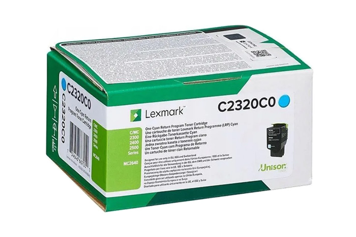 Originálny toner Cyan Lexmark C2325 (C2320C0)