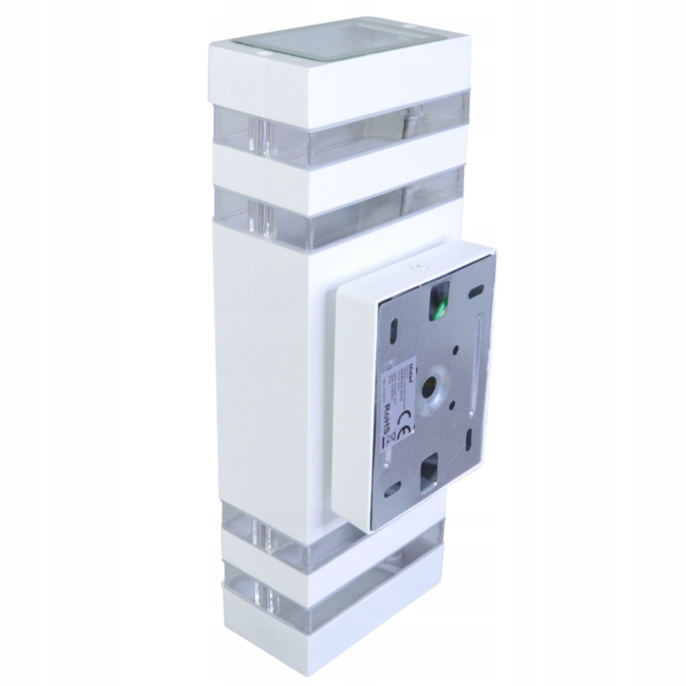 Lampa elewacyjna zewnętrzna kinkiet LED biała Zasilanie sieciowe