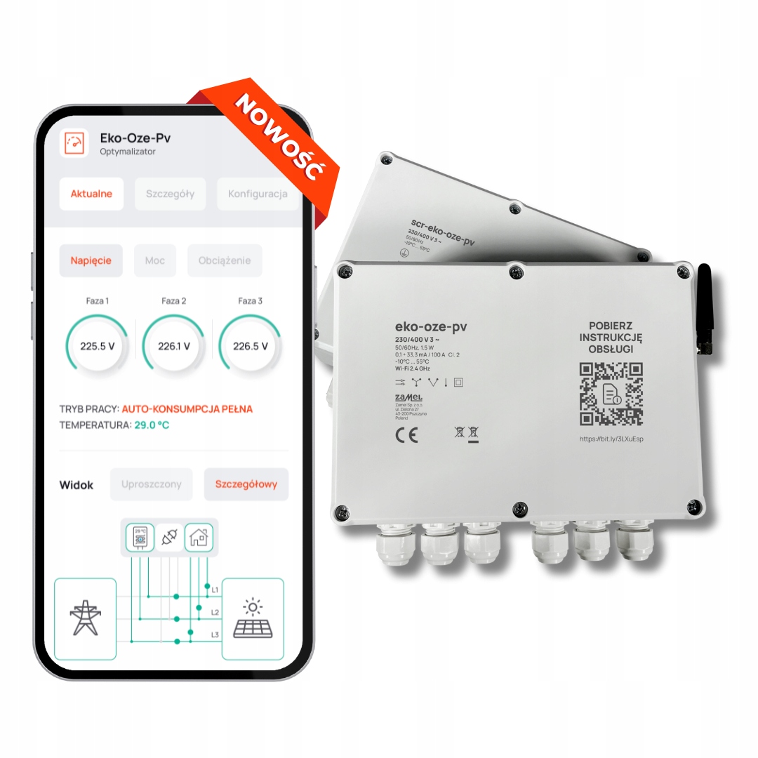 Sada Zamel Aktivní Zatížení Eko-oze-pv EKO-01 Aplikace Lavva