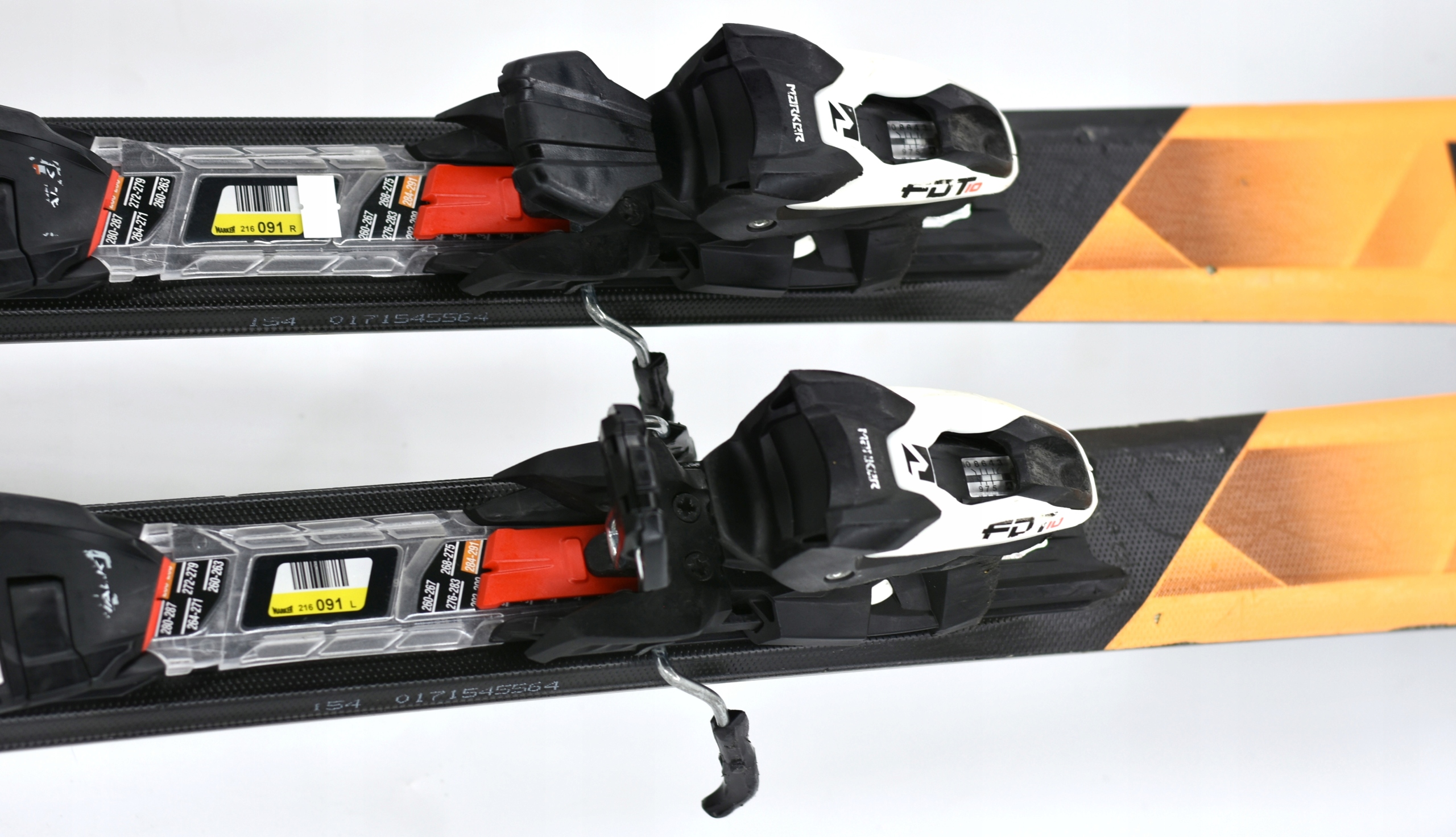 Narty zjazdowe Volkl RTM 7.6 154 cm allround Długość nart 154 cm