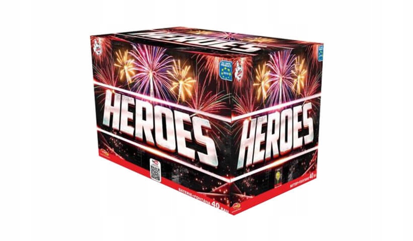 

Wyrzutnia Heroes 40 strzałów C40FMH